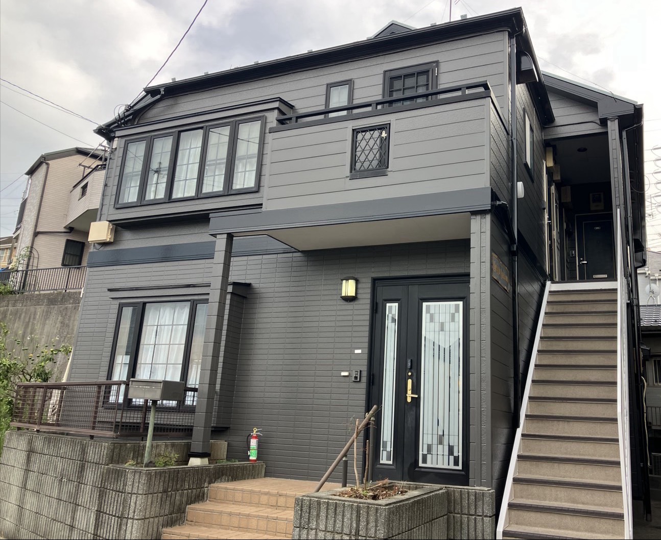 Tホーム外壁塗装 中区I様アフター